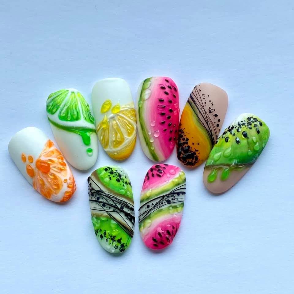 Nail art by Sue Rangeley
