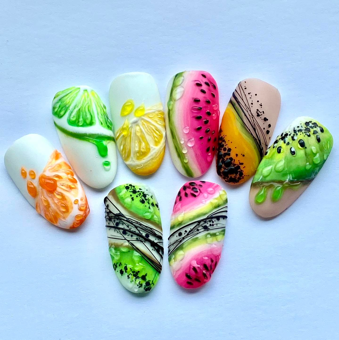 Full cover tip extensions
