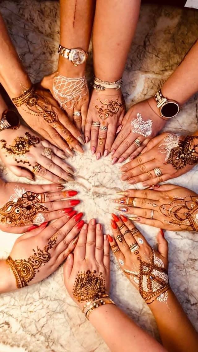 Nail work by Sue Rangeley